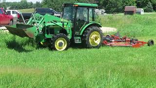 Bonnell Demo of a RhinoAg TS10  Mower