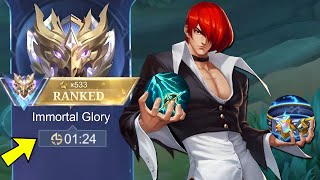 I USED NEW BUILD CHOU IN MY LAST MATCH BEFORE END OF SEASON !! (must watch) - Mobile Legends