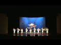 hanagasa odori flower umbrella dance at aratani theatre in la