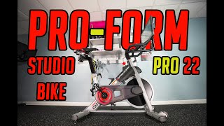 Pro-Form Studio Bike Pro 22 Review - Best iFit Enabled Bike???