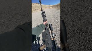 The powerhouse—our Bad News 338 Lapua, equipped with a Nightforce scope