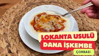 ORİJİNAL Lokanta Usulü Dana İşkembe Çorbası Yapımı Terbiyeli / Evde işkembe çorbası nasıl yapılır