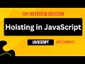 JavaScript Hoisting | var vs let vs const (With Examples) #javascript #hoisting #let #ranjnacodes