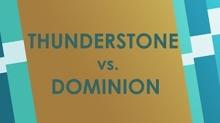 Thunderstone vs. Dominion - Brettspiel Battlereview