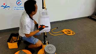 XY-78K Floor polishing machine assembling