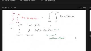 Step by Step calculation of how to compute a CDF for bivariate