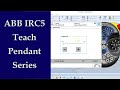 ABB IRC5 Teach Pendant Features - Flip the Screen up side down for Left Handed Users