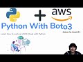 Hands-on Python With AWS Boto3 | AWS Infrastructure Automation | CI CD