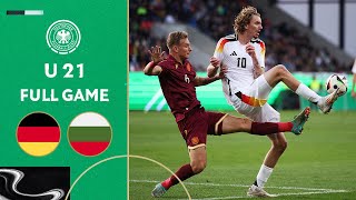 Germany vs. Bulgaria | Full Game | Under-21 - EURO Qualifiers