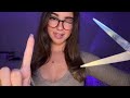 ASMR | girl who is OBSESSED with you gives you a haircut ✂️