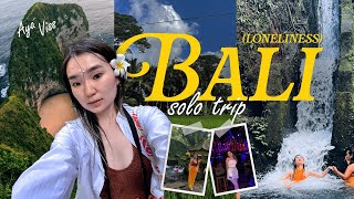 BALI: solo trip at 24 | getting comfortable with being alone, travelling, Ubud, Canggu