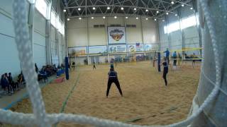 Beach volley Russia Cup U20 Woman Game 09 Petrunina-Kopylova and Sigitova-Sokolova