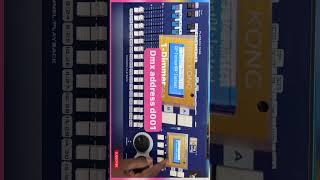 Kingkong 256A How to patching led par#dmxcontroller #lightcontrol #mixer