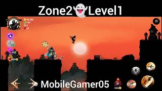 #17 Kaz Woriarr2 Zone2 Level1☠️🔥#ninja #gameplay🔥 #longvideo🔥 #viralvideo #mobilegamer05🔥