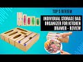 ✔Individual Storage Bag Organizer for Kitchen Drawer - Review