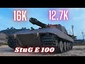 World of Tanks StuG E 100  16K Damage & 12.7K & 11K & Arty B-CS 59 - 9.8K & 9.3K dmg