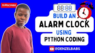 How to Build an Alarm Clock with Python #Projects #learningcoding #PythonCoding #Alarmclock #code