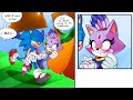 Flirting - Sonic x Blaze (Sonaze) Comic Dub Compilation