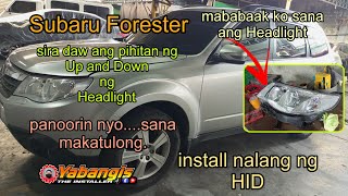 Subaru Forester | sira daw ang pihitan ng Up and Down ng Headlight ( panoorin nyo sana makatulong )