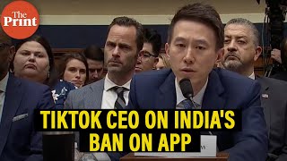 'Lot of risks hypothetical'- TikTok CEO Shou Zi Chew Read on India ban on the app