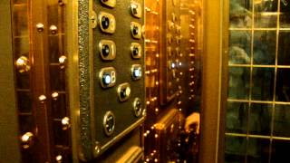 Amazing old modernized OTIS Traction Lifts/Elevators at Harrods, London, UK