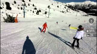 vita skiing from pas to soldeu