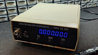 CARGA FANTASMA COM FREQUENCIMETRO - 50Ω 500w - PARTE INTERNA