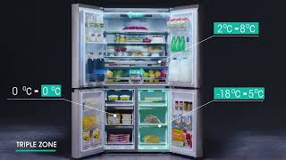 Hisense Premium PureFlat Multi-Door Refrigerator | H750FS-WD