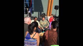 Mount Susitna Intertribal Drummers and Singers perform American Indian Flag Song - Video #1