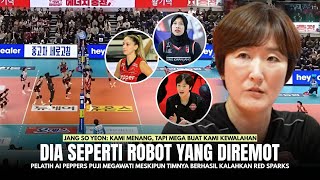 🔴BENAR-BENAR MENTAL BAJA !! Jang So Yeon Puji Megawati Usai Laga Red Sparks vs Ai Peppers 1-3