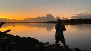 Sunrise fishing