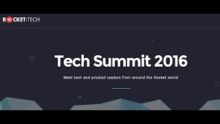 Amazon at Rocket Tech Summit 2016