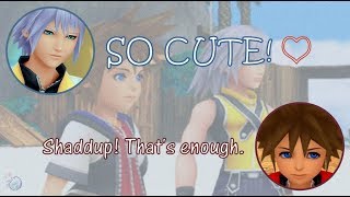 Riku's VA Teases Sora's VA By Calling Him "Cute" [SUB]
