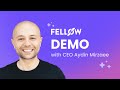 [2023] Fellow.app Demo with CEO Aydin Mirzaee ✨🚀