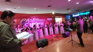 Vox Angelica Choir Juara Christmas Choir Festival Manado Town Square - lagu natal THE FIRST NOEL