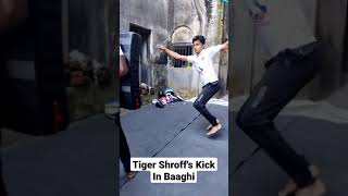 Tiger Shroff's Kick in Baaghi Film🔥🔥#kick #tigershroff #baaghi  #martialarts #taekwondo #boyka