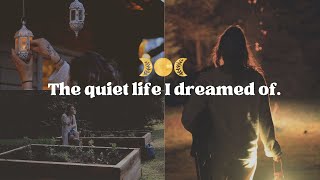 Building the quiet life I always dreamed of 🪴creating my dream apothecary garden