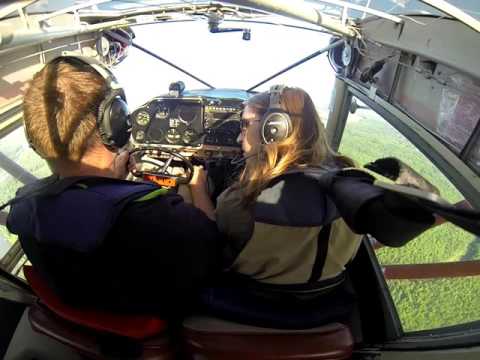 Piper Tri-Pacer Float, Take-off, Talkeetna Piper Tri-Pacer Float, Take-off, Talkeetna