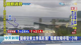 20201105中天新聞　閃電颱風進逼台灣！　台東沿海、蘭嶼出現「長浪」