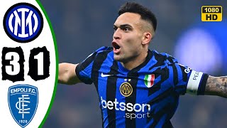 Inter Milan vs Empoli 3-1 Hіghlіghts \u0026 All Goals 2024 HD