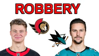 Ottawa Senators ROBBED San Jose In Erik Karlsson/Tim Stutzle Trade - NHL News & Rumors 2022
