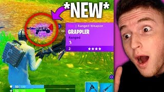 new grappler in fortnite is amazing fortnite battle royale - infinite lists fortnite new