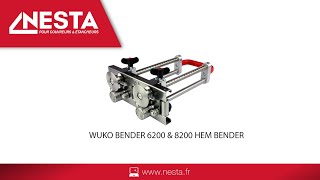 WUKO bender 6200 \u0026 8200 Hem benderNEW