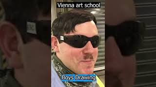 vienna art school : boys vs girls drawing