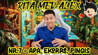 Rita med Alex - Nr7 [Apa, Ekorre, Pingis]