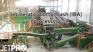 Incinerator bottom ash (IBA) Processing (Tainan city, Taiwan) | Jetpro Technology Co., Ltd.