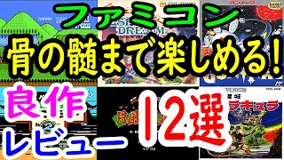 【ファミコン】骨の髄まで楽しめる！良作１２選レビュー【FC】