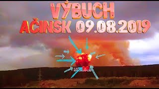 Výbuch ve skladu munice Ačinsk 09.08.2019