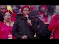 EFF leader Julius Malema calls on the liberation chants #effturns10 #juliusmalema