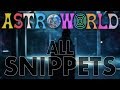 Travis Scott - Astroworld Every Snippet/Song (NEW)